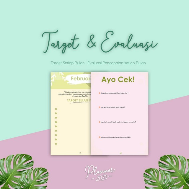 Planner Target dan Evaluasi