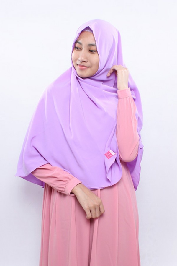 Gambar Anizah Khimar Atina Lavender